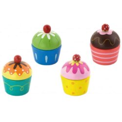 Hape Puiset Cupcake 4 kpl