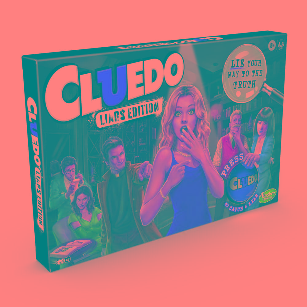 Cluedo Liars -lautapeli 1 Cluedo Liars -lautapeli
