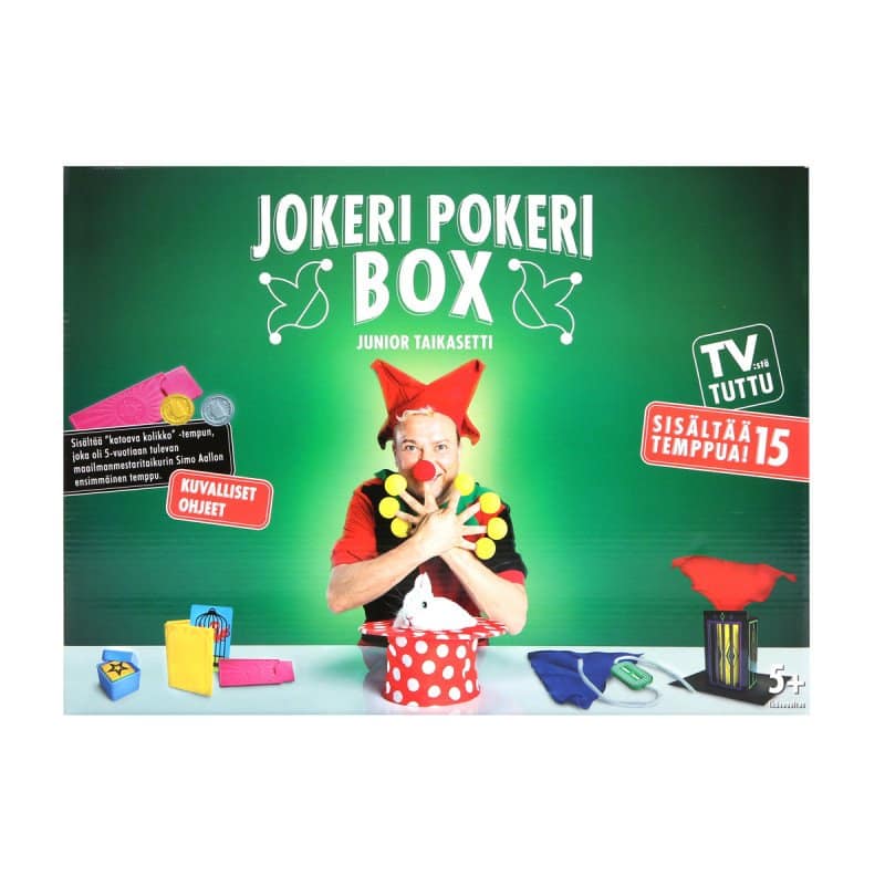 Jokeri Pokeri Box Junior-taikasetti 1 Jokeri Pokeri Box Junior-taikasetti