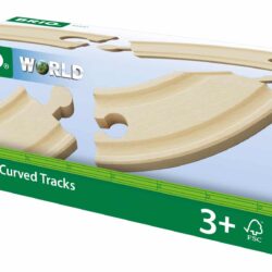 Brio puujunarata lyhyet kurvit 33337