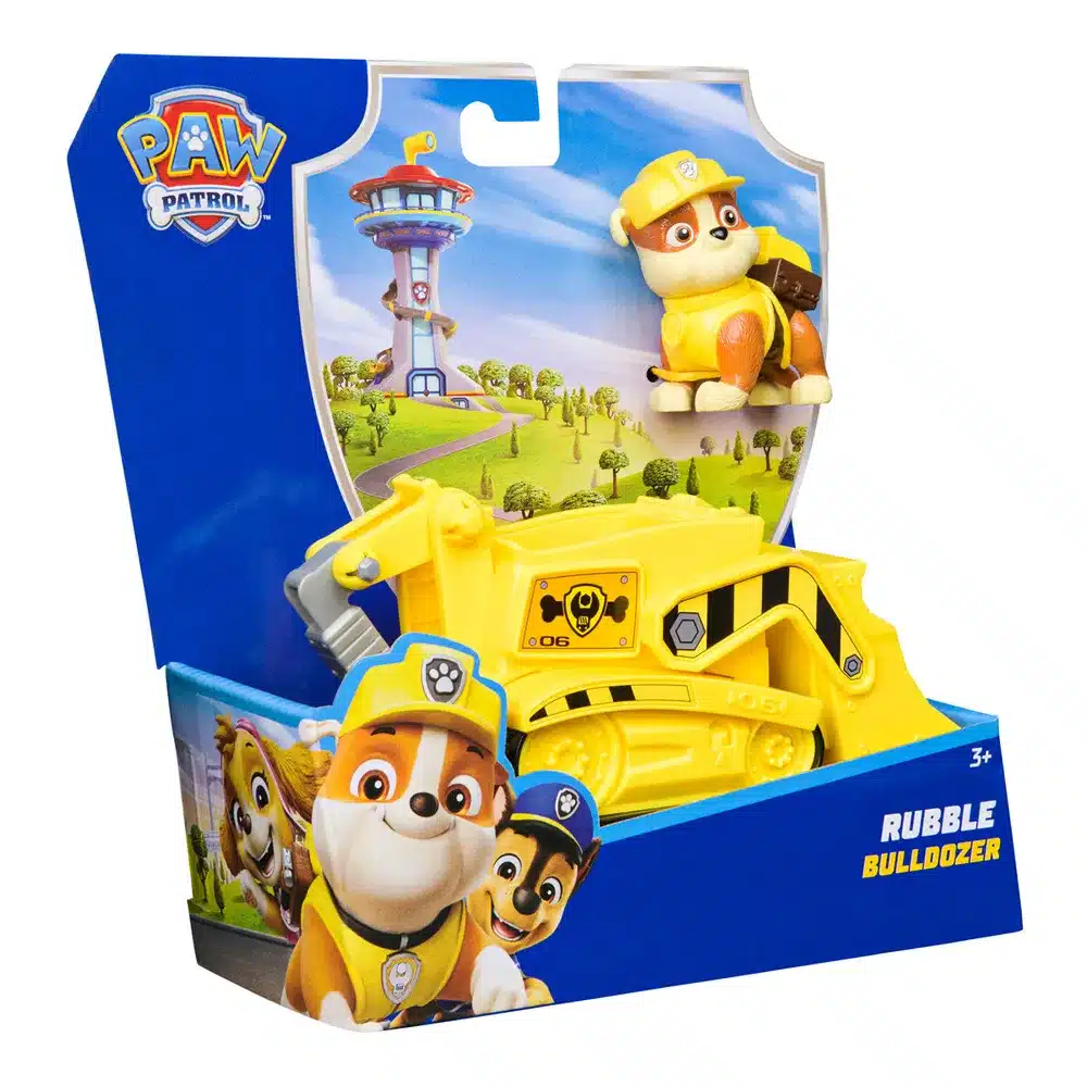 Paw Patrol Basic Vehicle 2.0 - Rubble Rolle 6 Paw Patrol Basic Vehicle 2.0 - Rubble Rolle