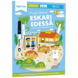 Oppi&Ilo Pyyhittavä Eskari edessä puuhakirja, lelut