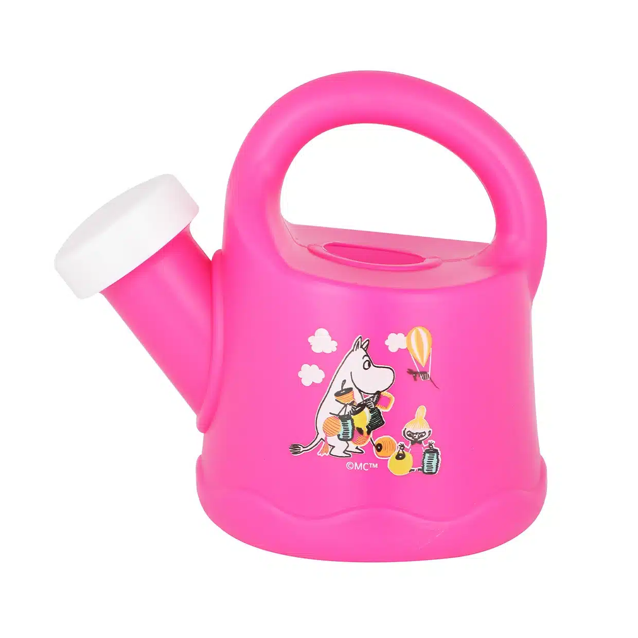 Muumi kastelukannu pinkki 1 Muumi kastelukannu-muksumassi.fi