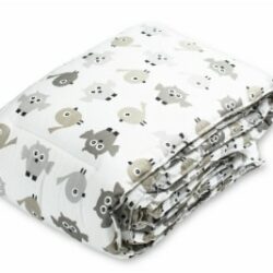 Sängyn reunapehmuste 30x360 cm pöllö