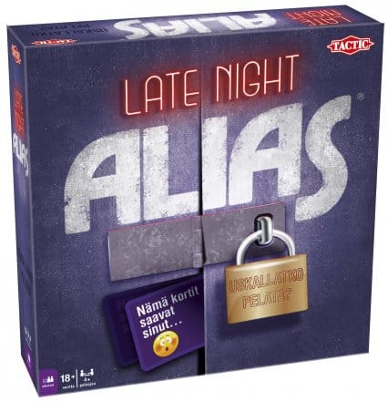 Late Night Alias -lautapeli 1 Late Night Alias -lautapeli