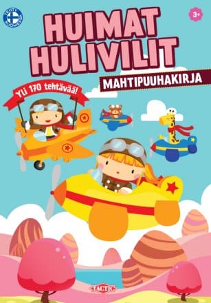 Huimat hulivilit paksu -puuhakirja 1 Huimat hulivilit paksu -puuhakirja