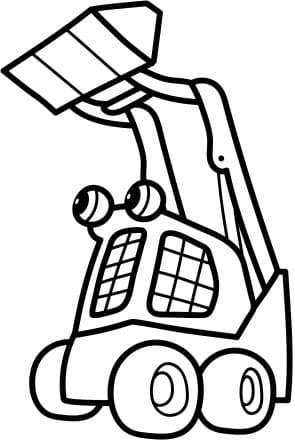 Työkoneet ja kaverit, värityskirja 3 Työkoneet ja kaverit, värityskirja - Image 3