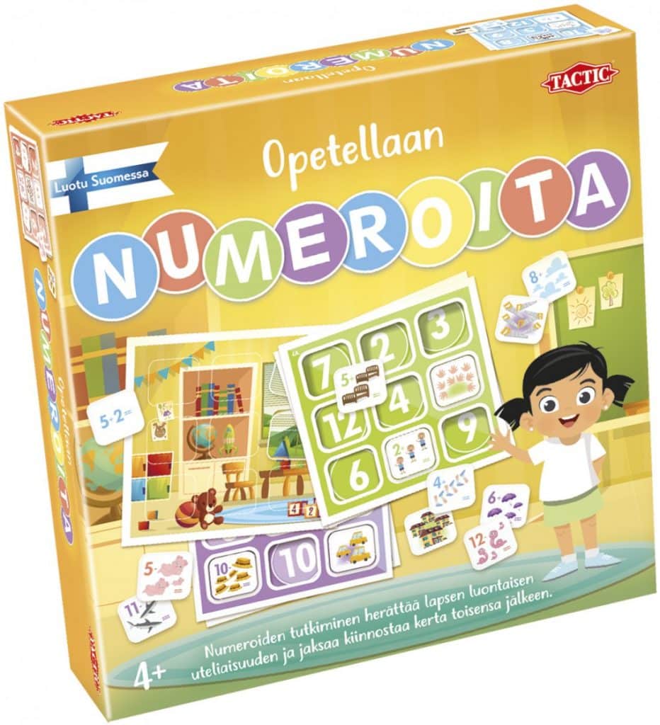Opetellaan numeroita 1 Opetellaan numeroita