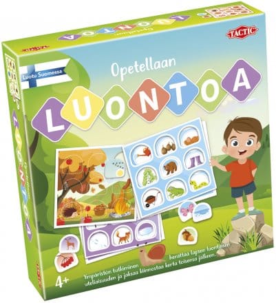 Opetellaan luontoa -lautapeli 1 Opetellaan luontoa -lautapeli