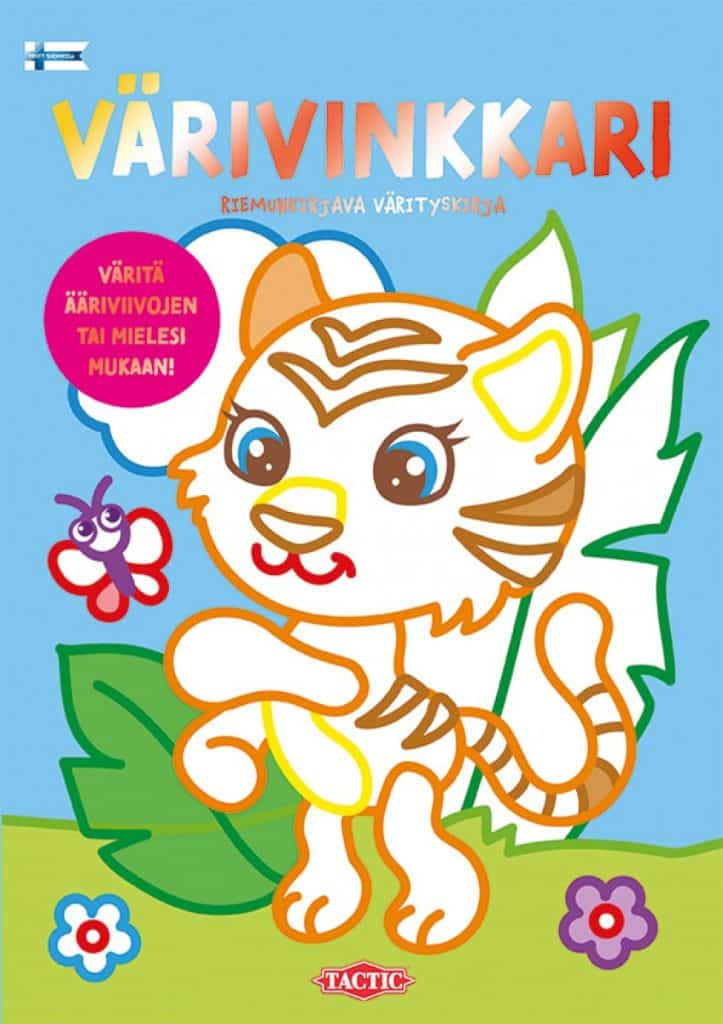 Värivinkkari Riemunkirjava Värityskirja 1 Värivinkkari Riemunkirjava Värityskirja