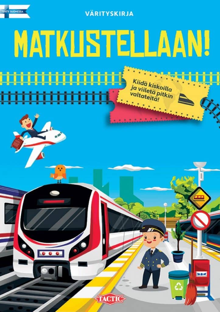 Matkustellaan Värityskirja 1 Matkustellaan Värityskirja