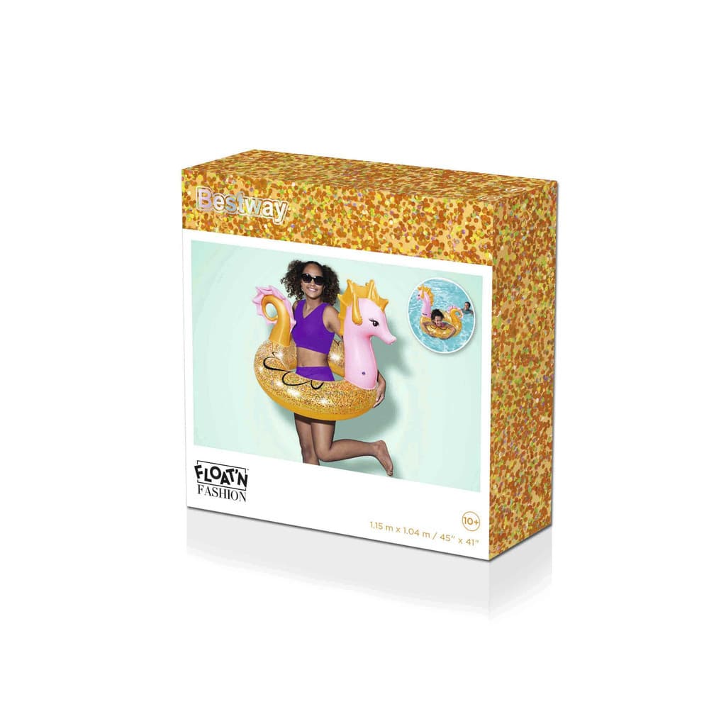 Bestway Glitter-merihevonen uimarengas 2 Bestway Glitter-merihevonen uimarengas - Image 2