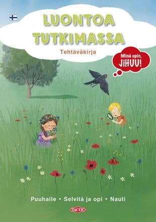 Luontoa tutkimassa -puuhakirja 1 Luontoa tutkimassa -puuhakirja