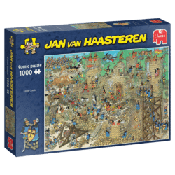 Jan Van Haasteren Comic puzzle Castle Conflict 1000 palaa