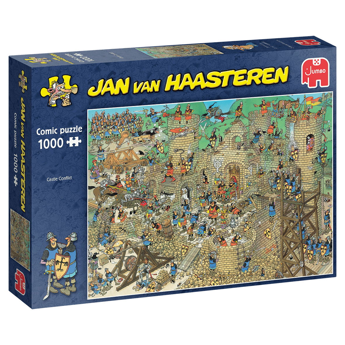Jan Van Haasteren Comic puzzle Castle Conflict 1000 palaa 1 Jan Van Haasteren Comic puzzle Castle Conflict 1000 palaa