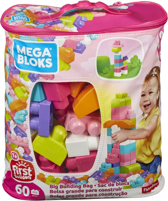 Mega Bloks Jätti Rakennussetti Pinkki 60 osaa 3 Mega Bloks Jätti Rakennussetti Pinkki 60 osaa - Image 3