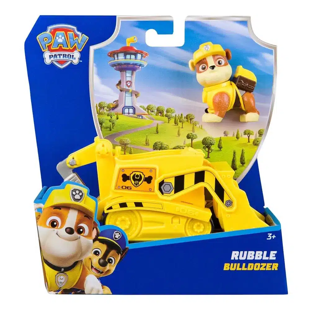 Paw Patrol Basic Vehicle 2.0 - Rubble Rolle 1 Paw Patrol Basic Vehicle 2.0 - Rubble Rolle-muksumassi.fi