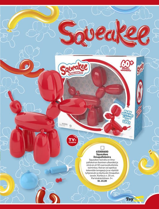 SQUEAKEE ILMAPALLOKOIRA 3 SQUEAKEE ILMAPALLOKOIRA - Image 3