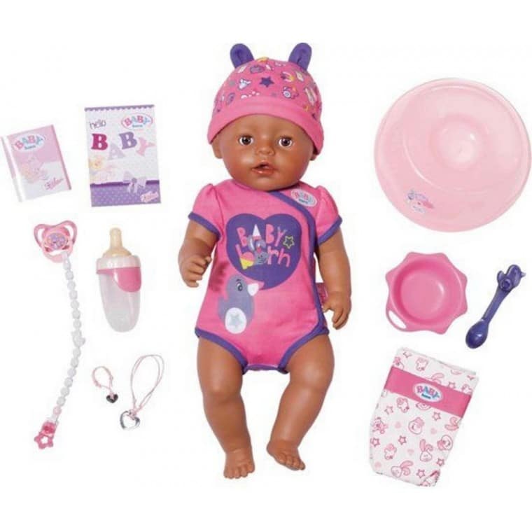 Baby born soft touch tummaihoinen tyttö-vauvanukke 1 Baby born soft touch