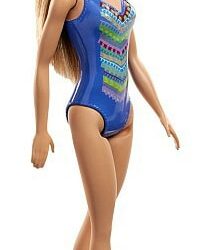 Barbie uima-asussa Sininen