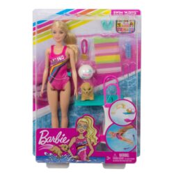 Barbie Dreamhouse Adventures uimarinukke-muksumassi.fi