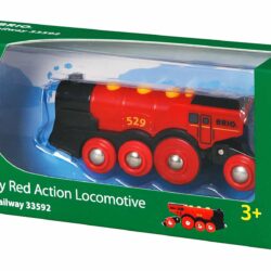 Brio punainen veturi