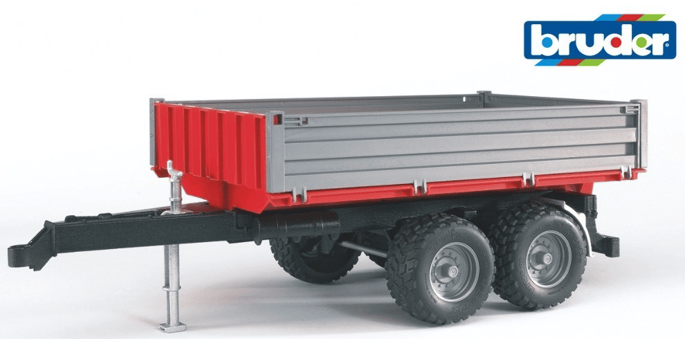 Bruder 02019 kippiperävaunu 1 Bruder 02019 kippiperävaunu