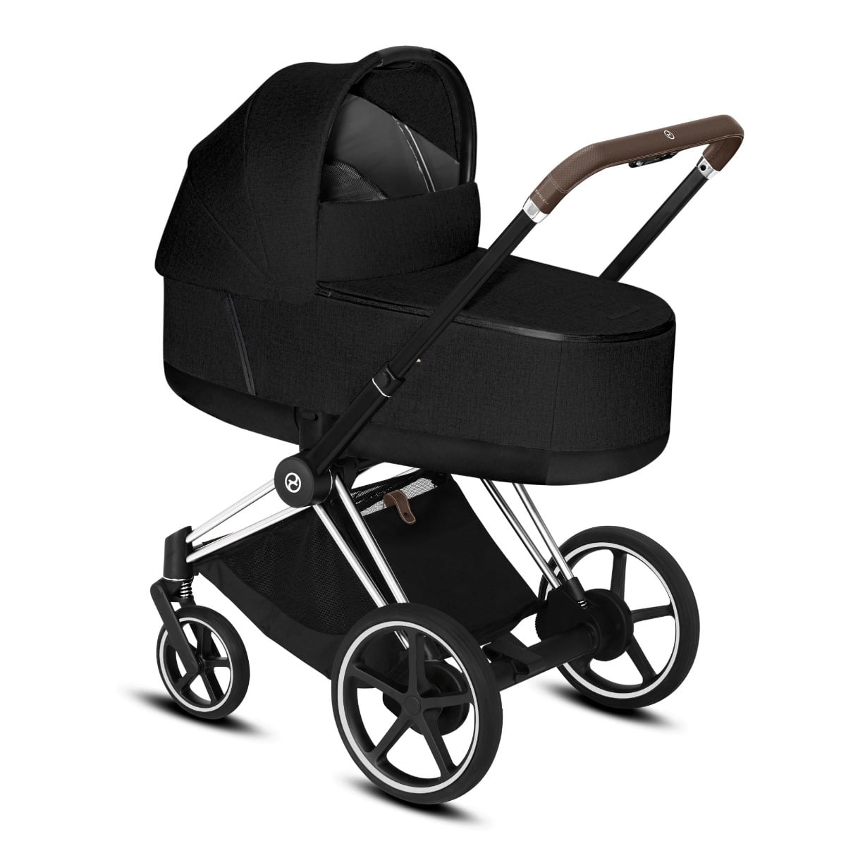 Cybex ePriam Sähköavusteiset yhdistelmävaunut, sepia Black 3 Cybex ePriam Sähköavusteiset yhdistelmävaunut, sepia Black - Image 3