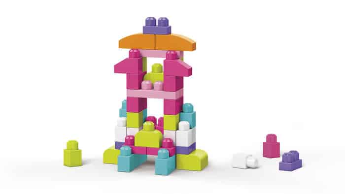 Mega Bloks Jätti Rakennussetti Pinkki 60 osaa 2 Mega Bloks Jätti Rakennussetti Pinkki 60 osaa - Image 2