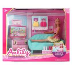 Anlily Muotinukke ja Olohuone