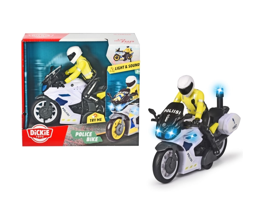 Dickie Toys Poliisi -moottoripyörä 1 Dickie Toys Poliisi -moottoripyörä