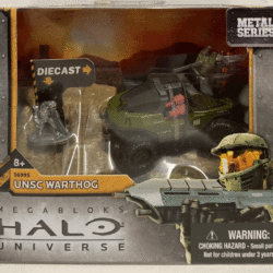 Mega Bloks Halo Universe UNSC Warthog Metallinen Pieni Alus