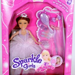 Sparkle Girlz Hair Magic Prinsessanukke