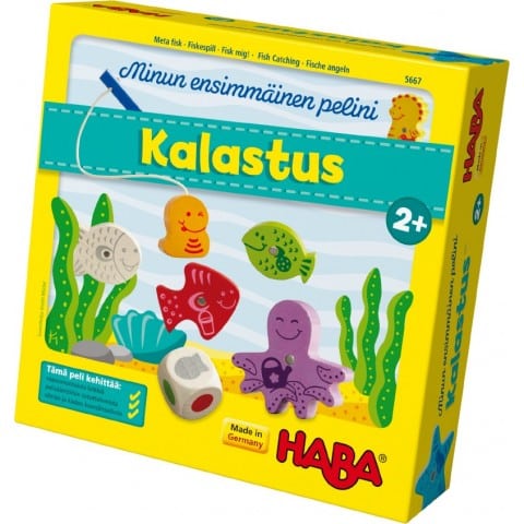 Haba Minun ensimmäinen pelini - Kalastus -lautapeli 1 Haba Minun ensimmäinen pelini - Kalastus -lautapeli