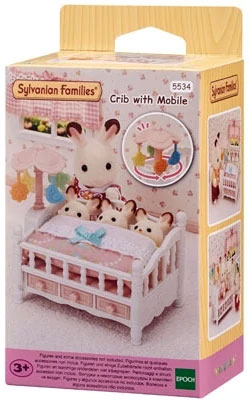 Sylvanian Families kehto ja mobile