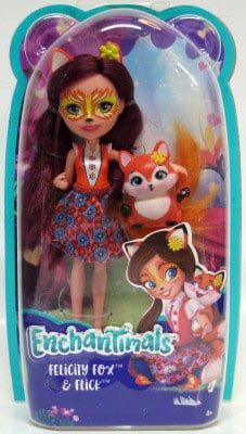 Enchantimals -nukke ja lemmikki 1 Enchantimals -nukke ja lemmikki