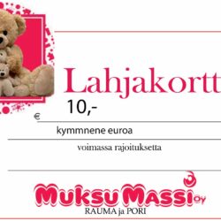 10€ LAHJAKORTTI