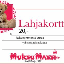 20€ LAHJAKORTTI