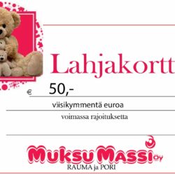 50€ LAHJAKORTTI