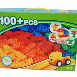 Jättimäärä Rakennuspalikoita 100 kpl