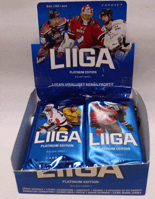 Liiga 2018-2019 Sarja 1 -keräilykortit Platinium edition 1 Liiga 2018-2019 Sarja 1 -keräilykortit Platinium edition
