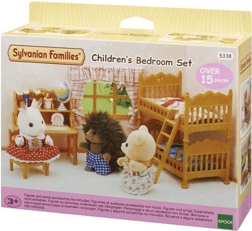 Sylvanian Families lasten makuuhuonesetti 1 Sylvanian Families lasten makuuhuonesetti