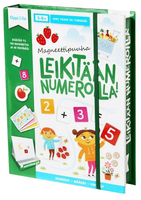 Oppi&Ilo Magneettipuuhaa - Leikitään numeroilla! 1 Oppi&Ilo Magneettipuuhaa - Leikitään numeroilla!