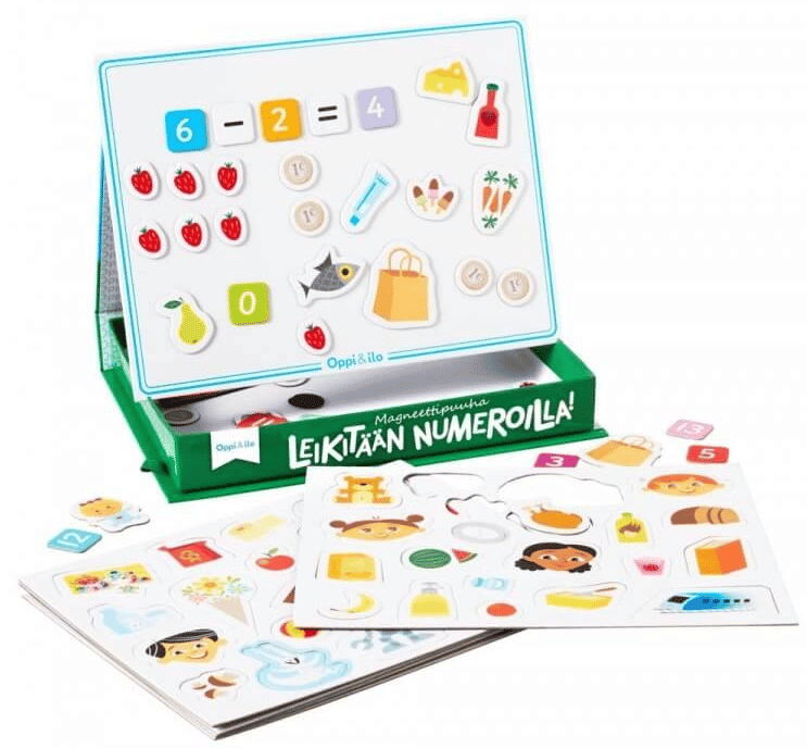 Oppi&Ilo Magneettipuuhaa - Leikitään numeroilla! 2 Oppi&Ilo Magneettipuuhaa - Leikitään numeroilla! - Image 2