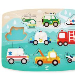 Hape Hälytysajoneuvot -nuppipalapeli