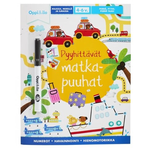 Oppi&Ilo Pyyhittävät Matkapuuhat 1 Oppi&Ilo Pyyhittävät Matkapuuhat