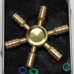 Koristeltava metalli Spinneri