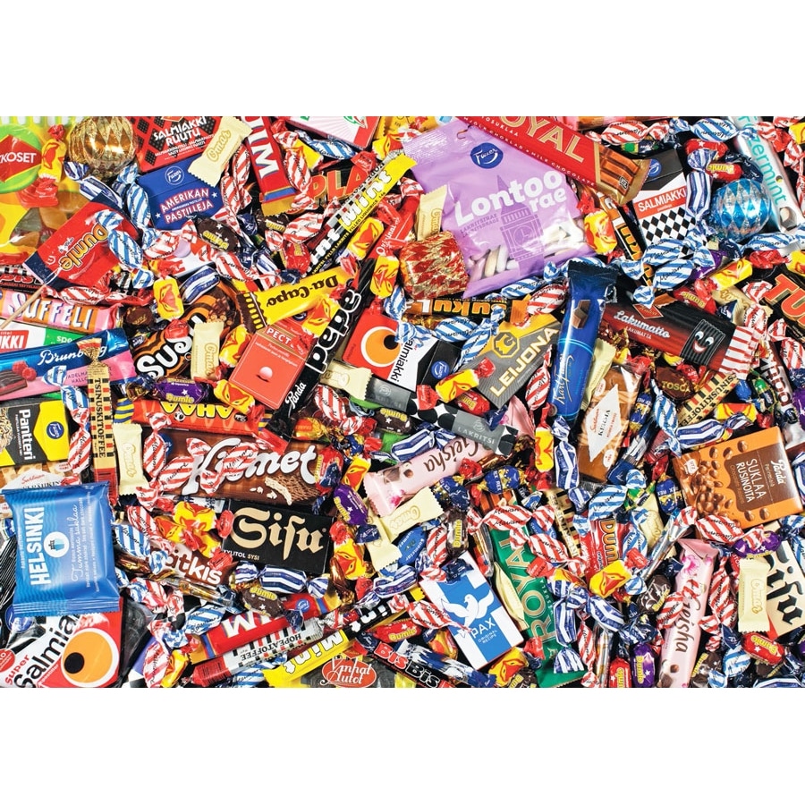 Karkkiklassikot / Candy Classics 1000 palan palapeli 2 Karkkiklassikot / Candy Classics 1000 palan palapeli - Image 2