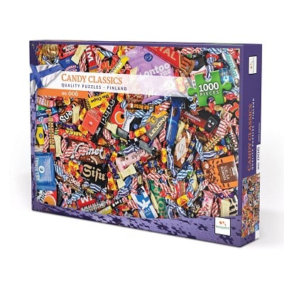 Karkkiklassikot / Candy Classics 1000 palan palapeli 1 Karkkiklassikot / Candy Classics 1000 palan palapeli