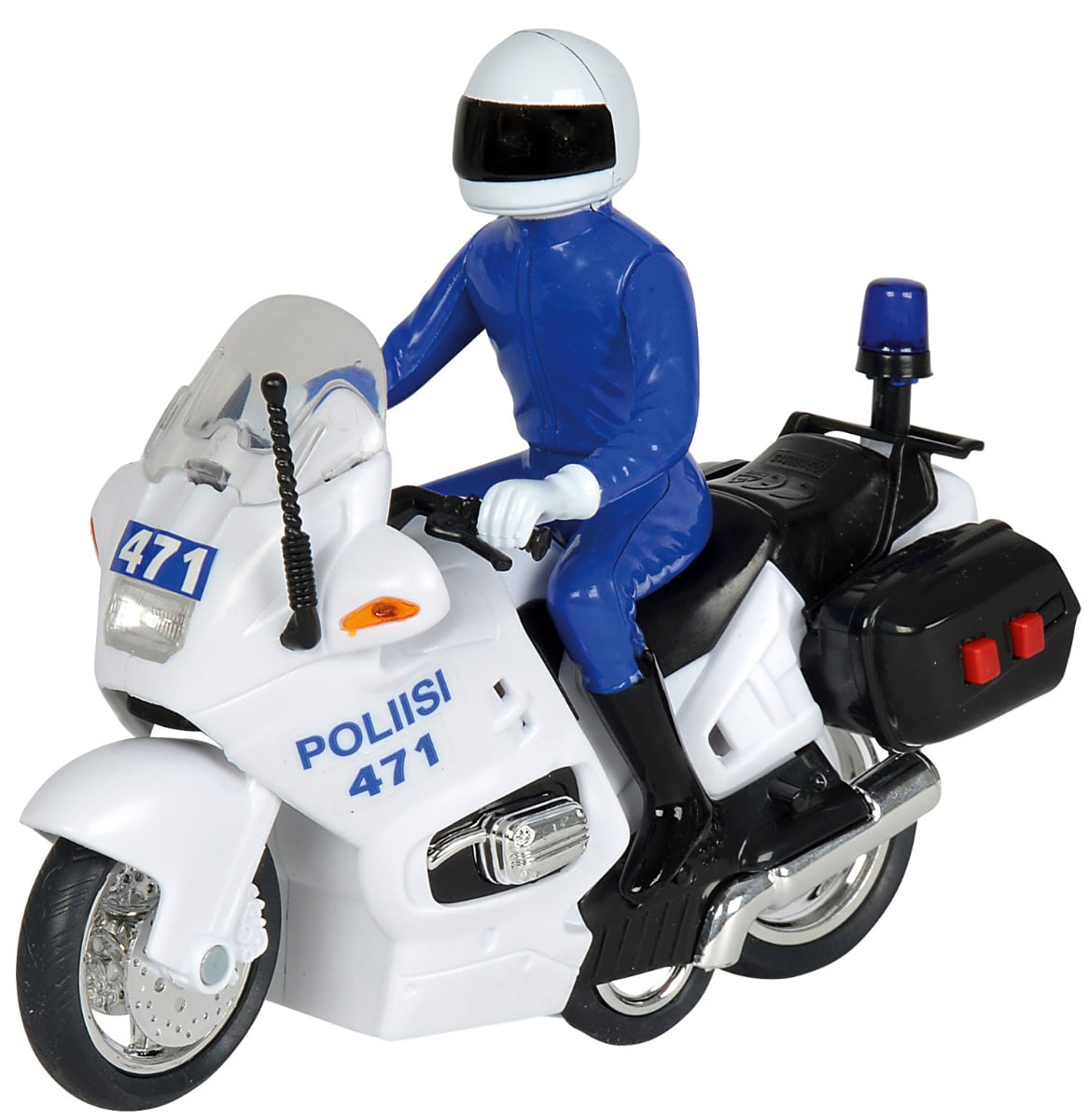 Dickie Toys Poliisi -moottoripyörä 2 Dickie Toys Poliisi -moottoripyörä - Image 2